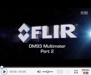 FLIR DM93数字万用表 | 产品培训 2